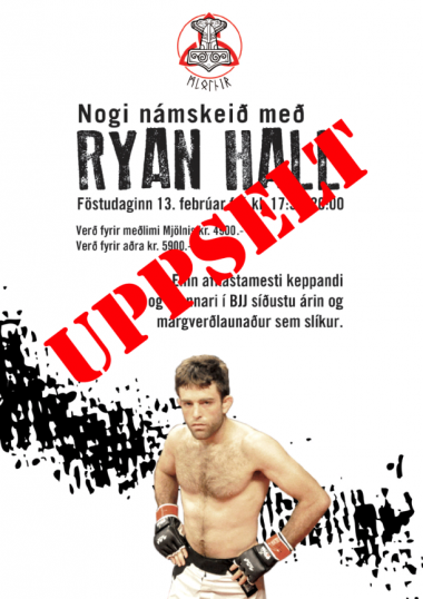 UPPSELT  Ryan Hall nmskeii  morgun