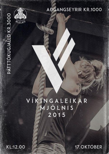 VKINGALEIKAR 2015 - ALLIR TMAR FALLA NIUR  LAUGARDAGINN!