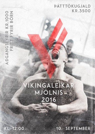 VKINGALEIKAR MJLNIS 2016 - ALLIR TMAR FALLA NIUR  LAUGARDAGINN!