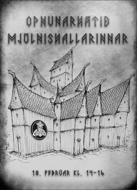 Opnun Mjlnishallarinnar